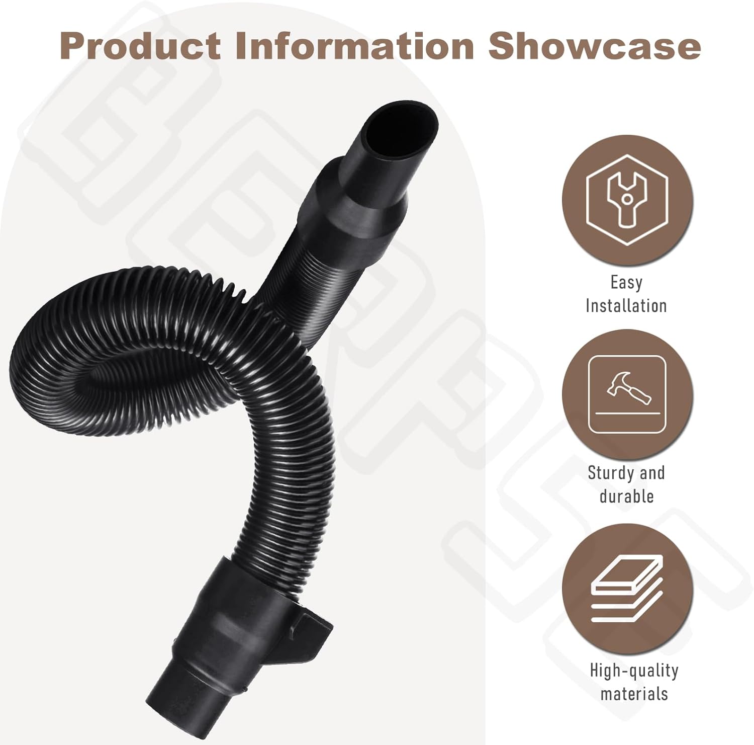 Vacuum Hose for Milwaukee Packout 18V 28V Wet Dry 0780-20 0970-20 4 Vacuum Hose for Milwaukee Packout 18V 28V Wet Dry 0780-20 0970-20 - Image 4