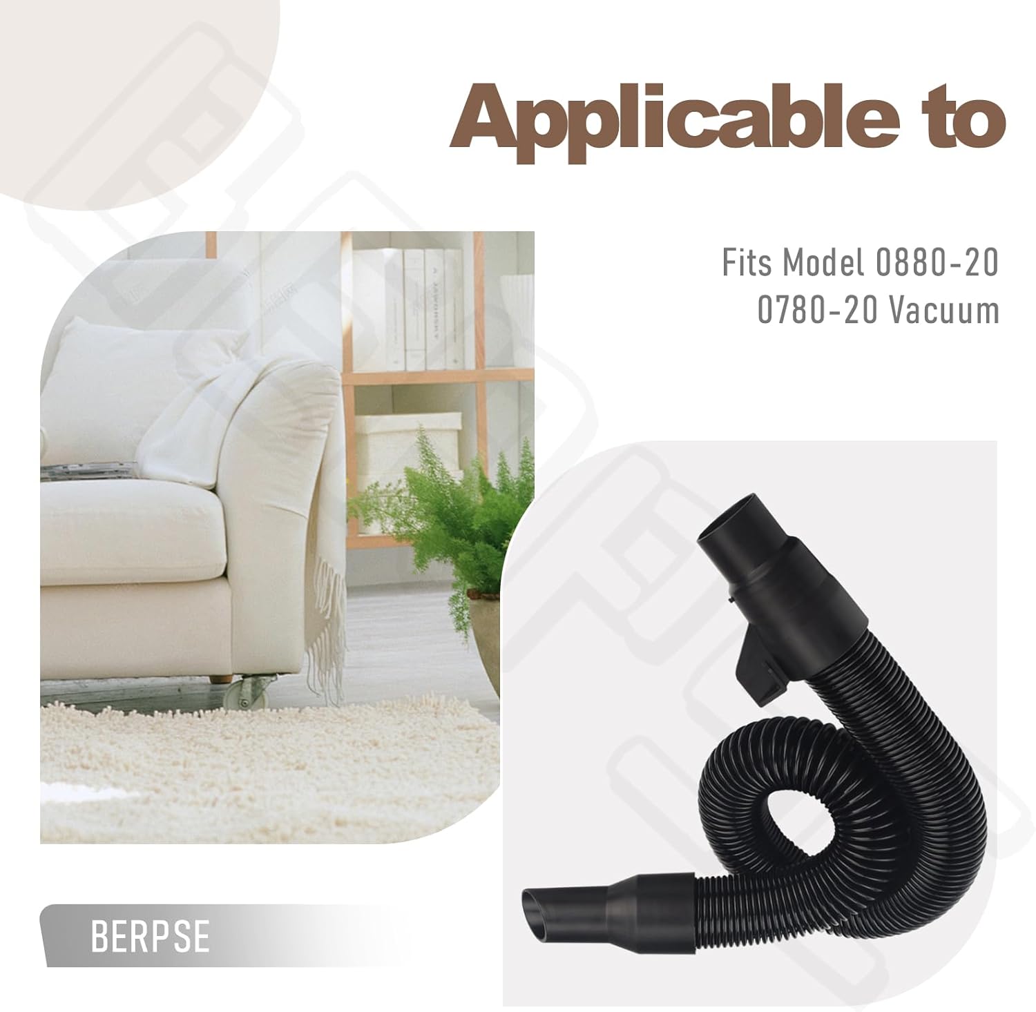 Vacuum Hose for Milwaukee Packout 18V 28V Wet Dry 0780-20 0970-20 7 Vacuum Hose for Milwaukee Packout 18V 28V Wet Dry 0780-20 0970-20 - Image 7