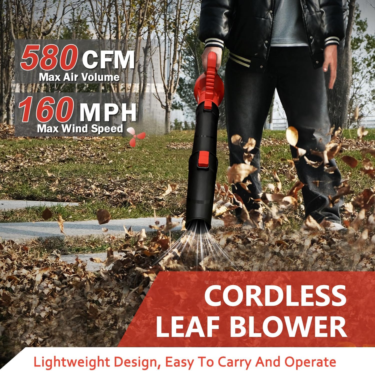 Milwaukee M18 Cordless Leaf Blower 580CFM 6-Speed Brushless Tool 4 Milwaukee M18 Cordless Leaf Blower 580CFM 6-Speed Brushless Tool - Image 4