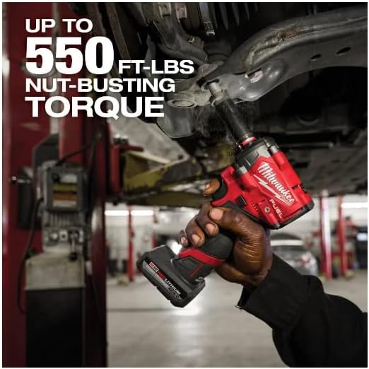 Milwaukee M12 FUEL Stubby 3/8" Impact Wrench Kit with Cart 7 Milwaukee M12 FUEL Stubby 3/8" Impact Wrench Kit with Cart - Image 7