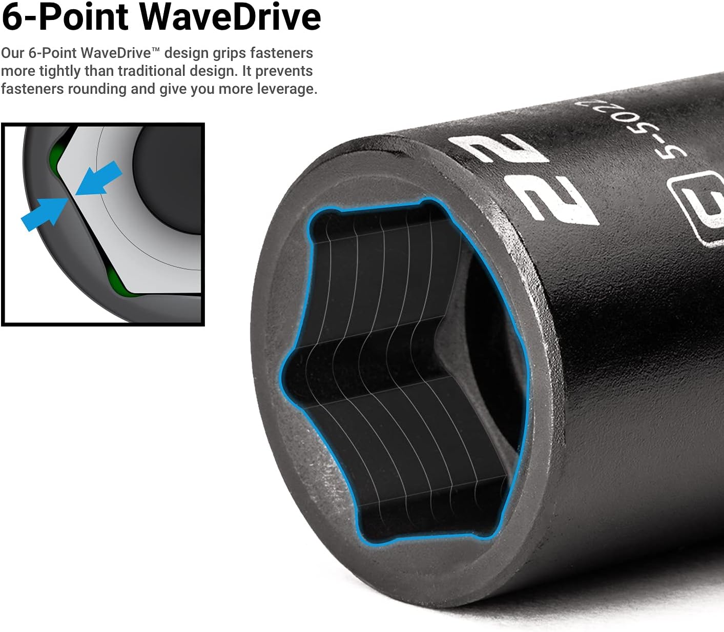 Capri 3/8" Metric Stubby Impact Socket Set - Short Reach Tool Kit 2 Capri 3/8" Metric Stubby Impact Socket Set - Short Reach Tool Kit - Image 2