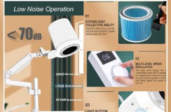 Our Honest Review of the Quiet Desktop Nail Dust Collector with 10 Speeds