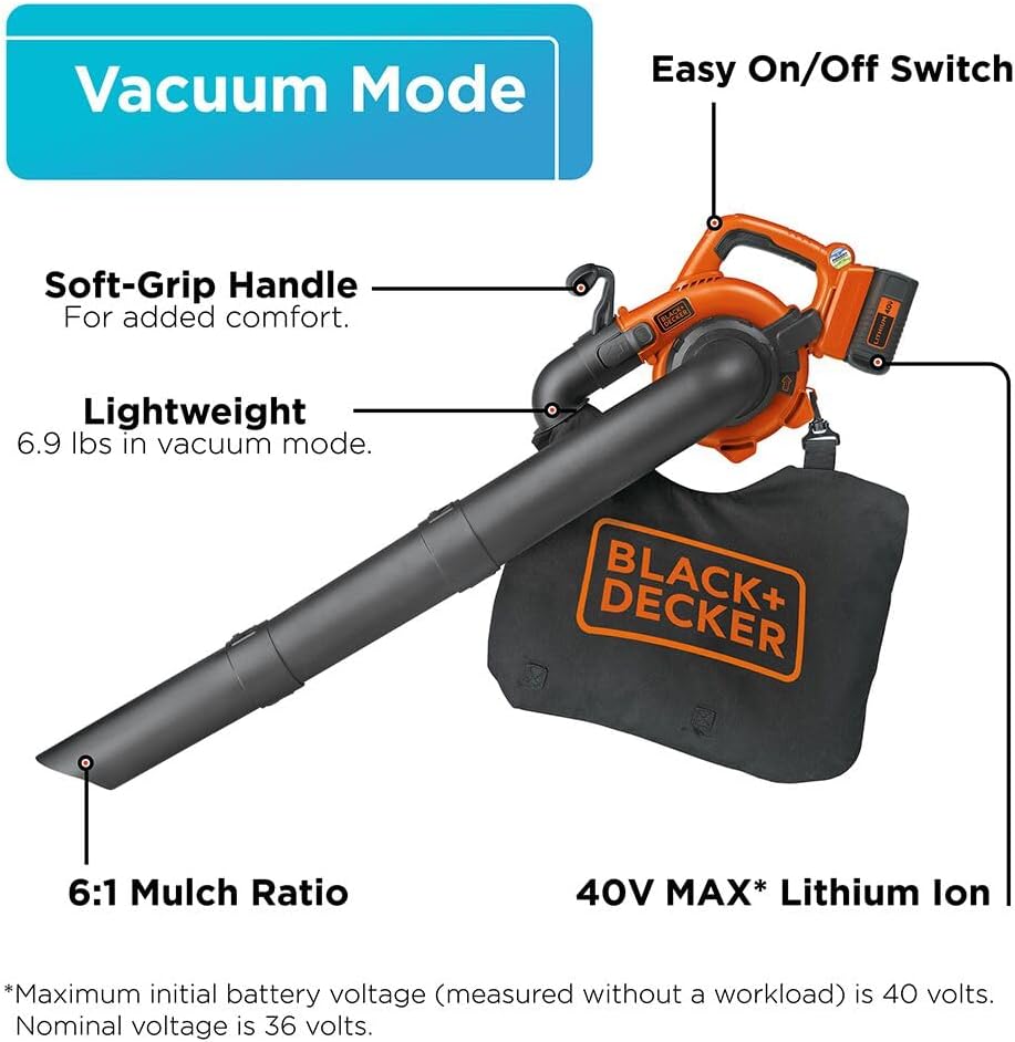 Powerful BLACK+DECKER Leaf Blower: Review & Performance Insights 6 Powerful BLACK+DECKER Leaf Blower: Review & Performance Insights - Image 6
