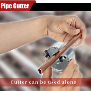 Ratcheting Tubing Cutter 1/4-7/8 Copper PVC Pipe Plumbing Tool