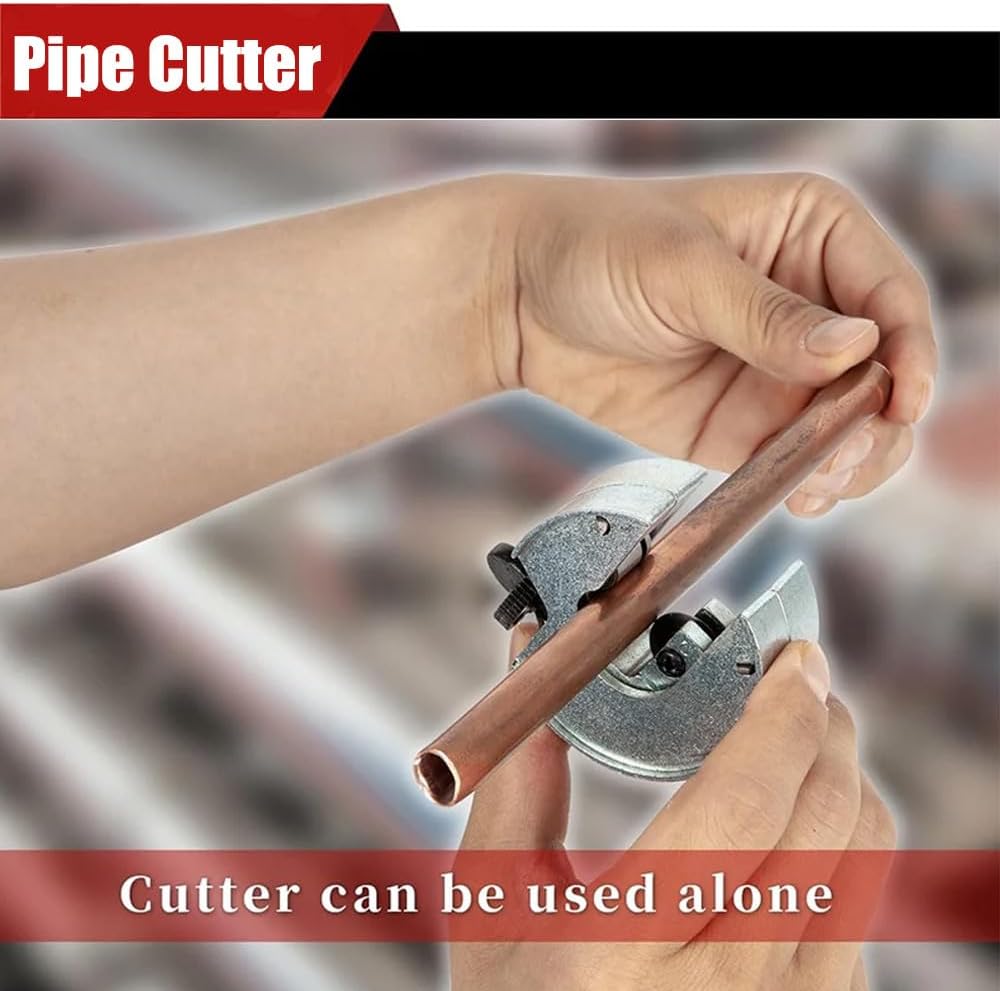 Ratcheting Tubing Cutter 1/4-7/8 Copper PVC Pipe Plumbing Tool 2 Ratcheting Tubing Cutter 1/4-7/8 Copper PVC Pipe Plumbing Tool - Image 2