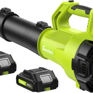 Power Meets Portability: SUNCHERS Cordless Leaf Blower Review