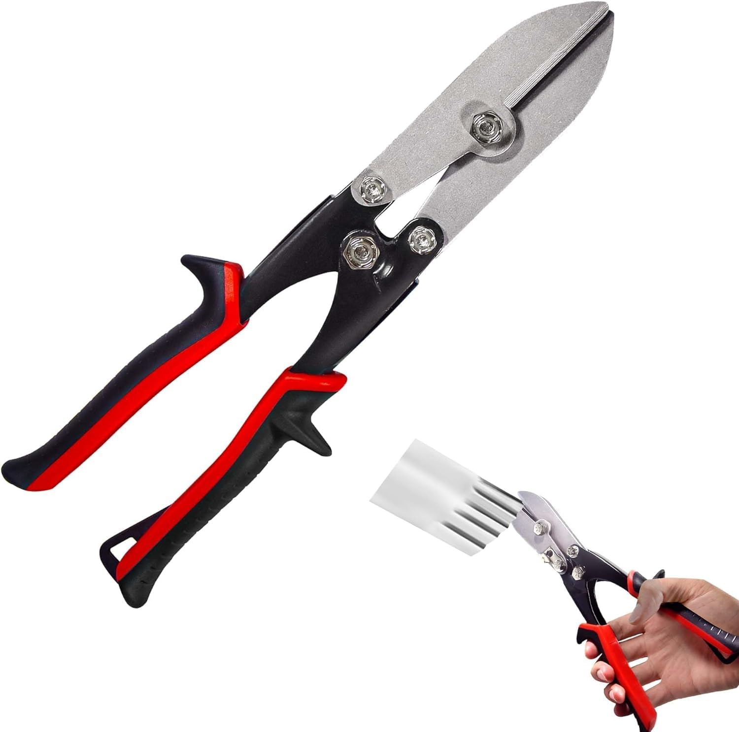 5 Blade Sheet Metal Crimper Tool for 24-28 Gauge Ductwork Gutter 1 hvac tools duct