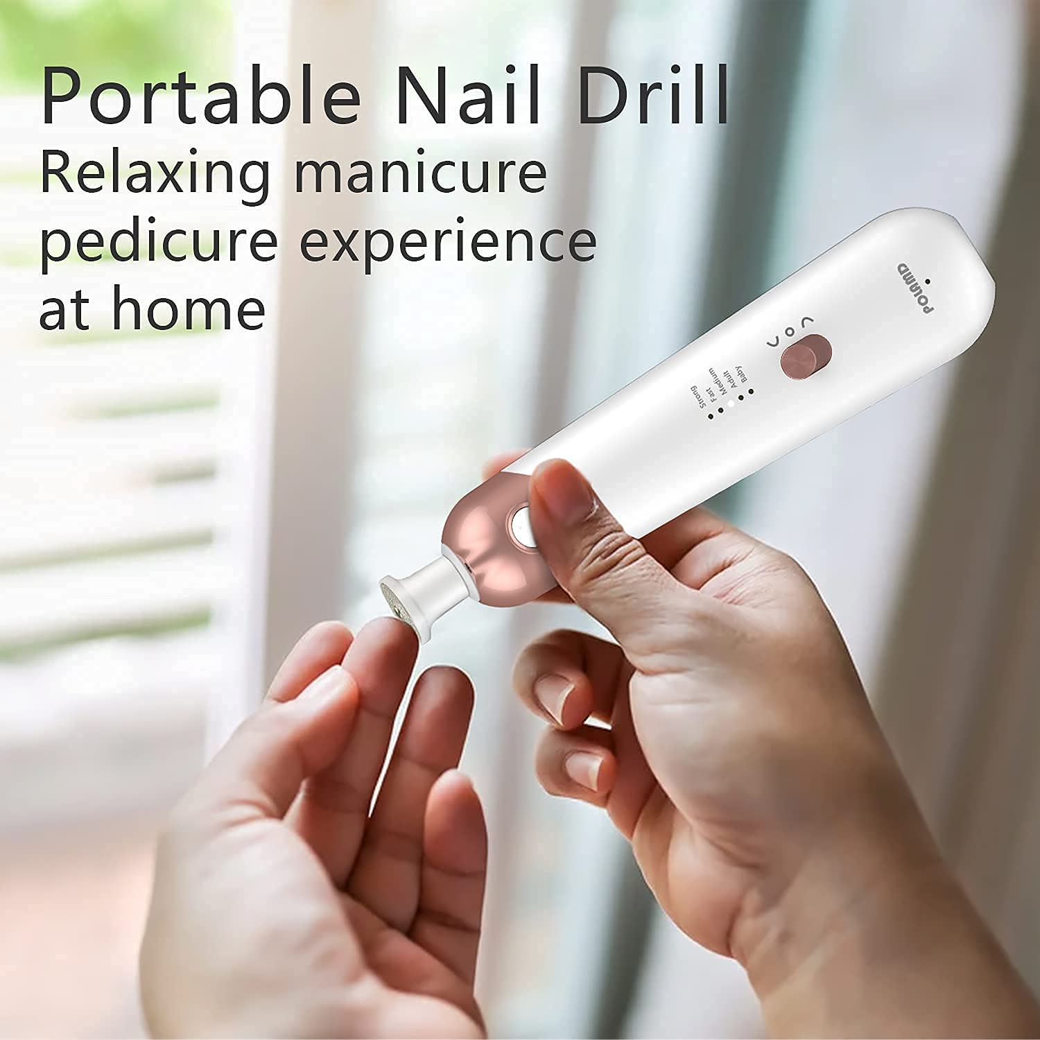 Professional Electric Nail Drill Kit 5 Speed Manicure Pedicure Set 9 Professional Electric Nail Drill Kit 5 Speed Manicure Pedicure Set - Image 9