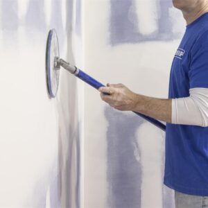 MARSHALLTOWN 9″ Radial Pole Sander Drywall Disc No-Flip Swivel