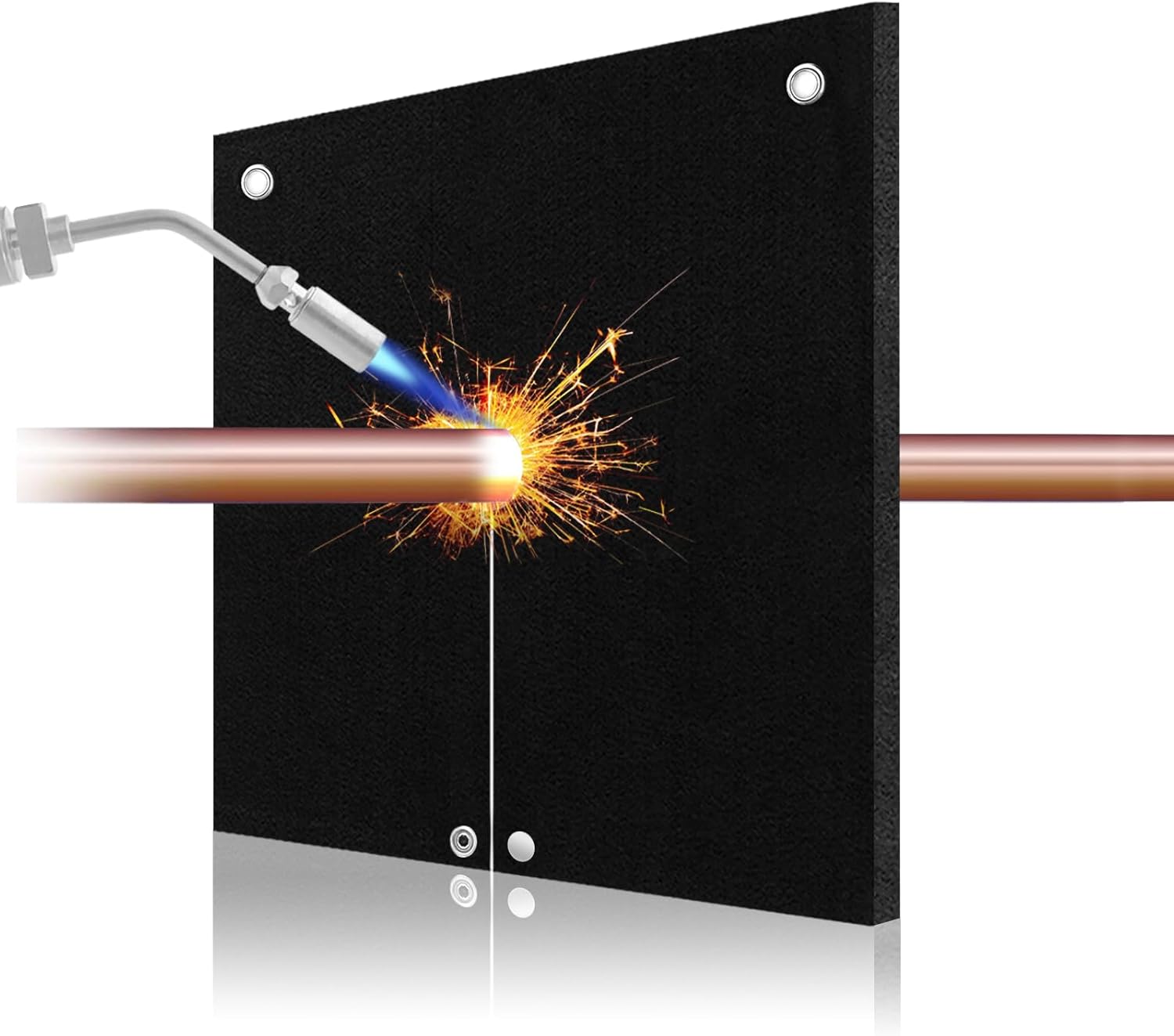 Fireproof Welding Blanket 5mm Heat Shield for HVAC Plumbing Torch 1 hvac tools tensioning tool