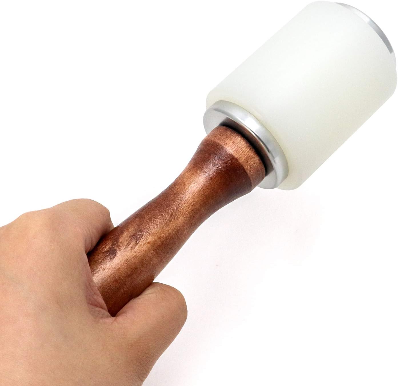 QWORK 8" Leather Carving Hammer Mallet Nylon Head Wood Handle Kit 5 QWORK 8" Leather Carving Hammer Mallet Nylon Head Wood Handle Kit - Image 5