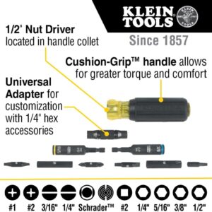 Klein Tools 32527HD 11-in-1 HVAC Screwdriver Nut Driver Impact Rated