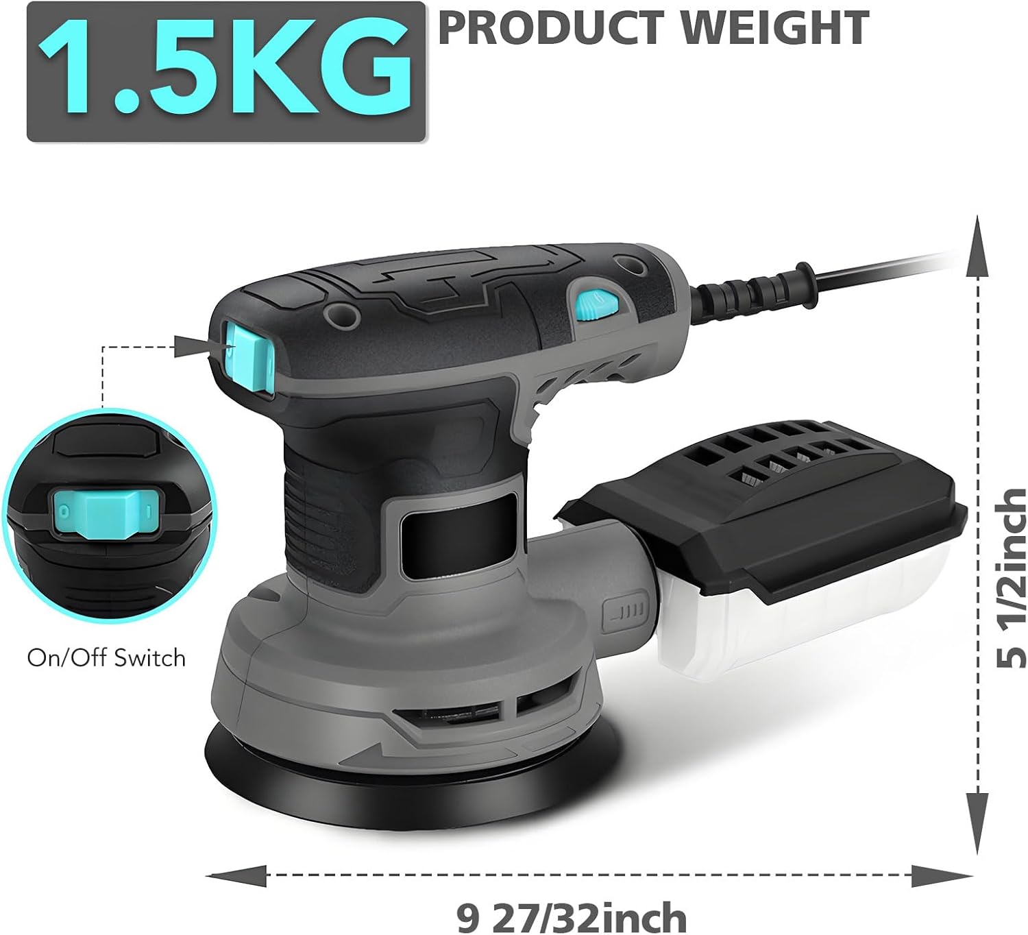 Revamp Your DIY Projects: Review of the 5-Inch Orbital Sander 2 Revamp Your DIY Projects: Review of the 5-Inch Orbital Sander - Image 2