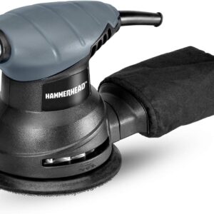 Hammerhead 2.0A 5″ Random Orbit Sander with 12 Sanding Discs