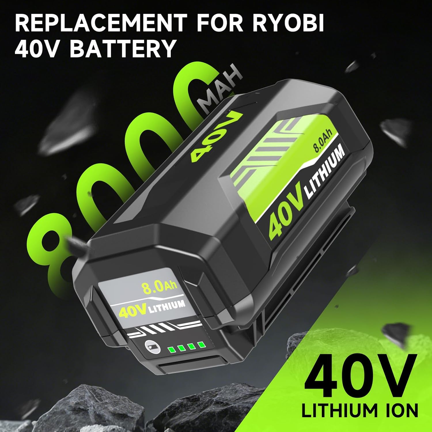 Power Up: Review of Ryobi 40V 8000mAh Battery Replacement 2 Power Up: Review of Ryobi 40V 8000mAh Battery Replacement - Image 2