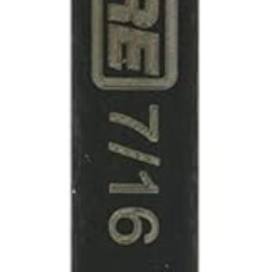 7/16 Inch Impact Magnetic Nut Driver – 6 Inch Length, 1/4 Inch Hex Shank, Magnetic Socket Tip (7/16” SAE)