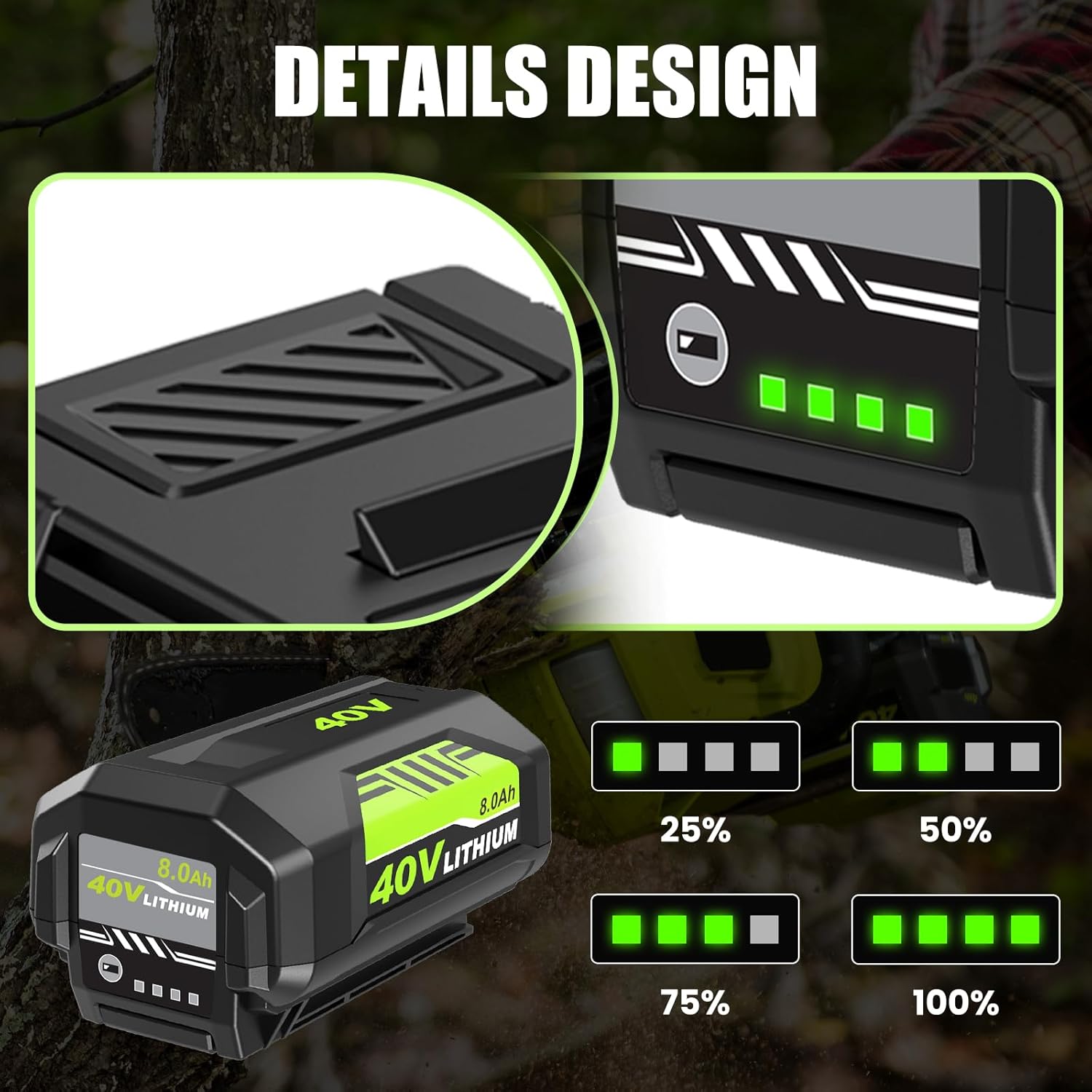 Ultimate Review: 8000mAh OP4075A Battery & Charger for Ryobi 6 Ultimate Review: 8000mAh OP4075A Battery & Charger for Ryobi - Image 6