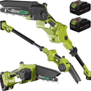 Effortless Tree Trimming: Review of the 2-IN-1 Cordless Pole Saw