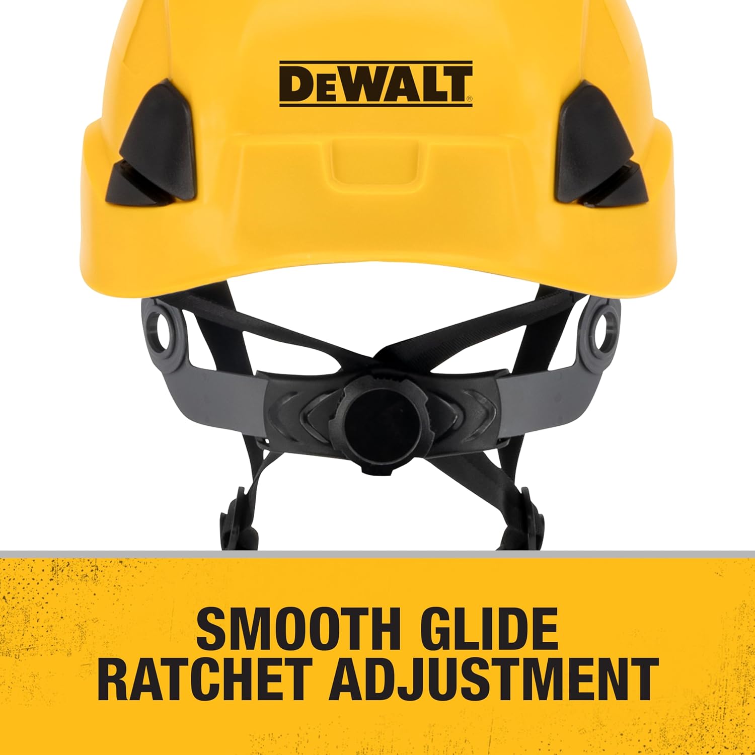 DEWALT Class C Vented Hard Hat 4-Point Ratchet Safety Helmet 5 DEWALT Class C Vented Hard Hat 4-Point Ratchet Safety Helmet - Image 5