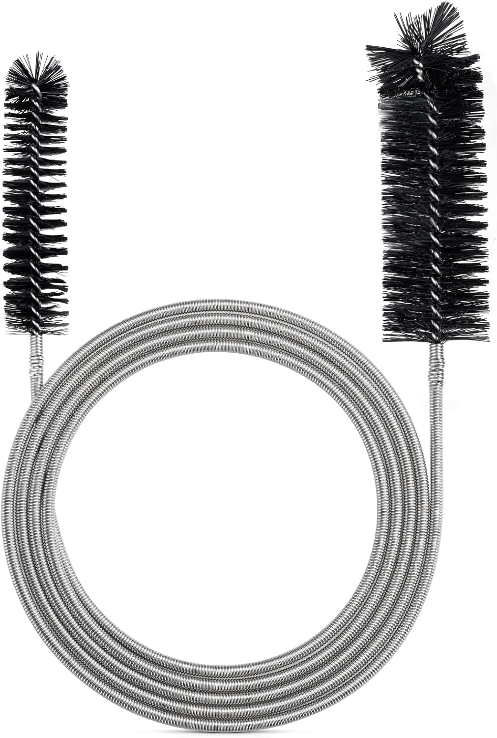 Flexible Drain Pipe Cleaning Brush for Hoses and Tubes Black 1 hvac tools hoses