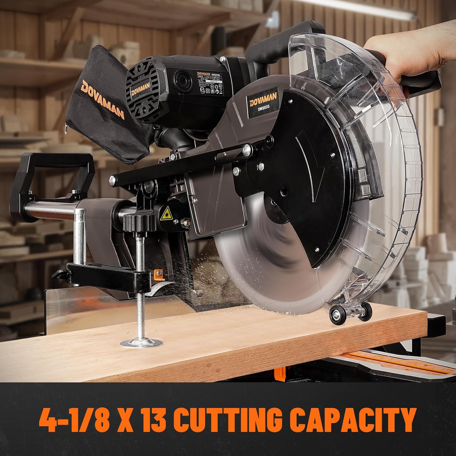 Precision Cutting Unleashed: DOVAMAN 12-Inch Miter Saw Review 5 Precision Cutting Unleashed: DOVAMAN 12-Inch Miter Saw Review - Image 5