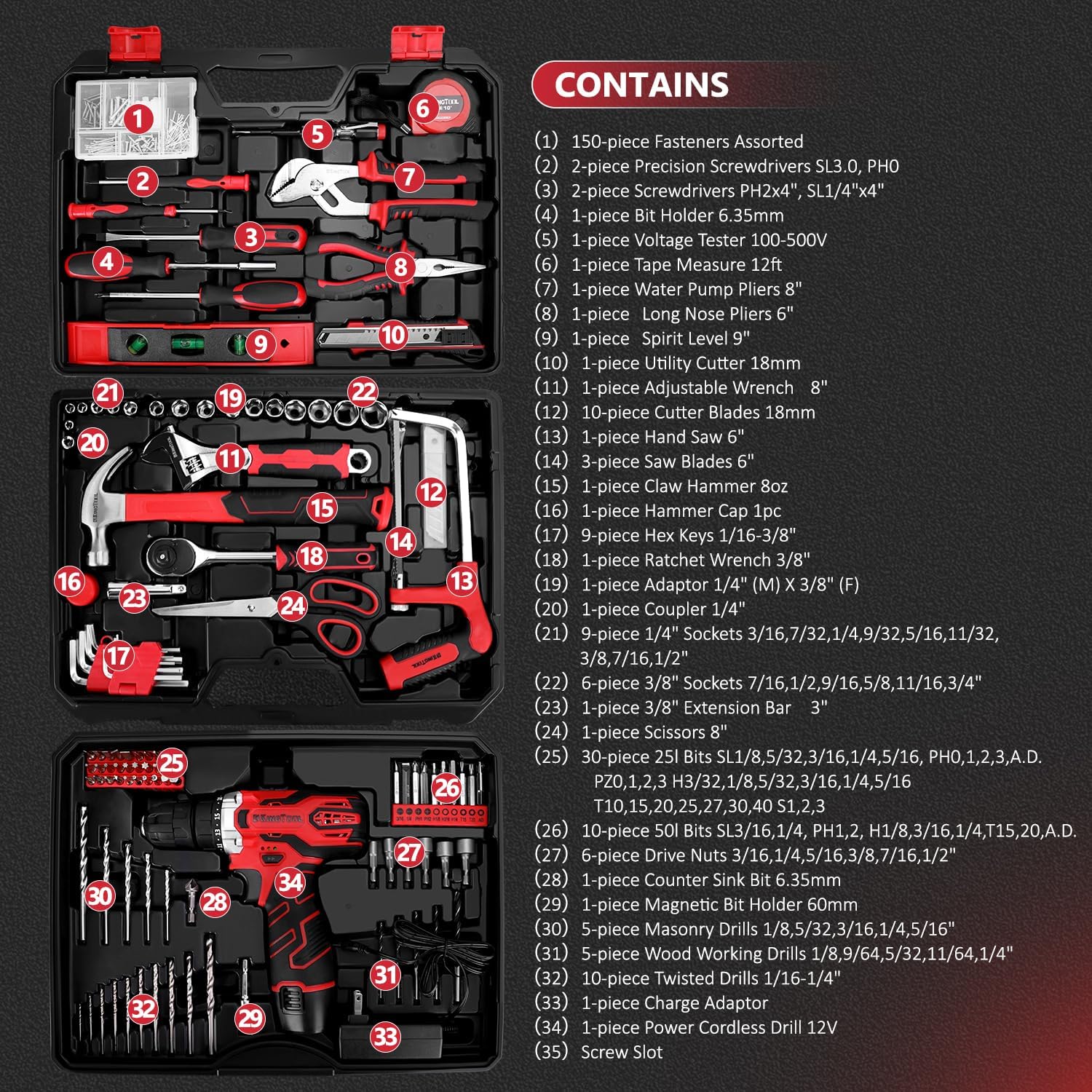 Comprehensive Review of the KingTool 276-Piece Tool Set Kit 2 Comprehensive Review of the KingTool 276-Piece Tool Set Kit - Image 2