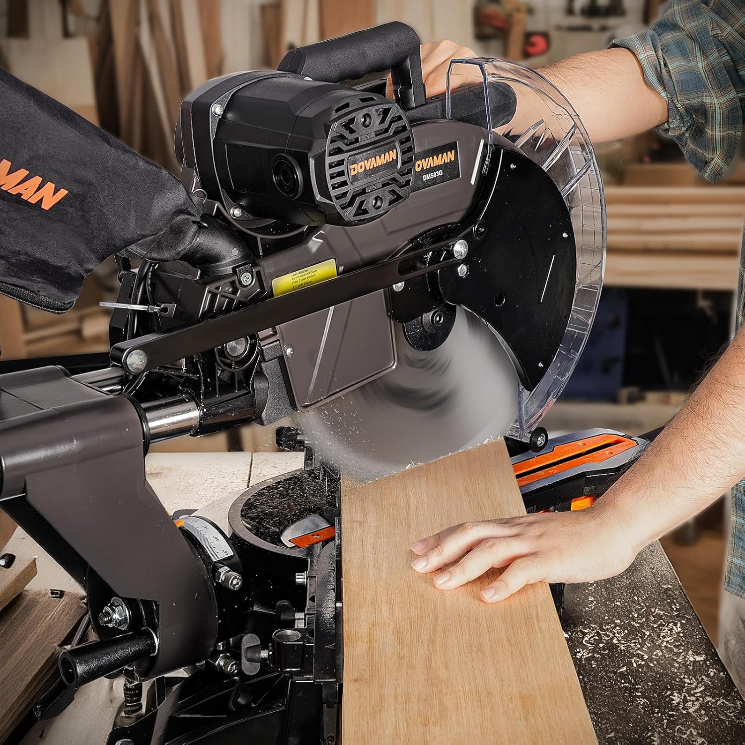 Precision Cutting Unleashed: DOVAMAN 12-Inch Miter Saw Review 7 Precision Cutting Unleashed: DOVAMAN 12-Inch Miter Saw Review - Image 7