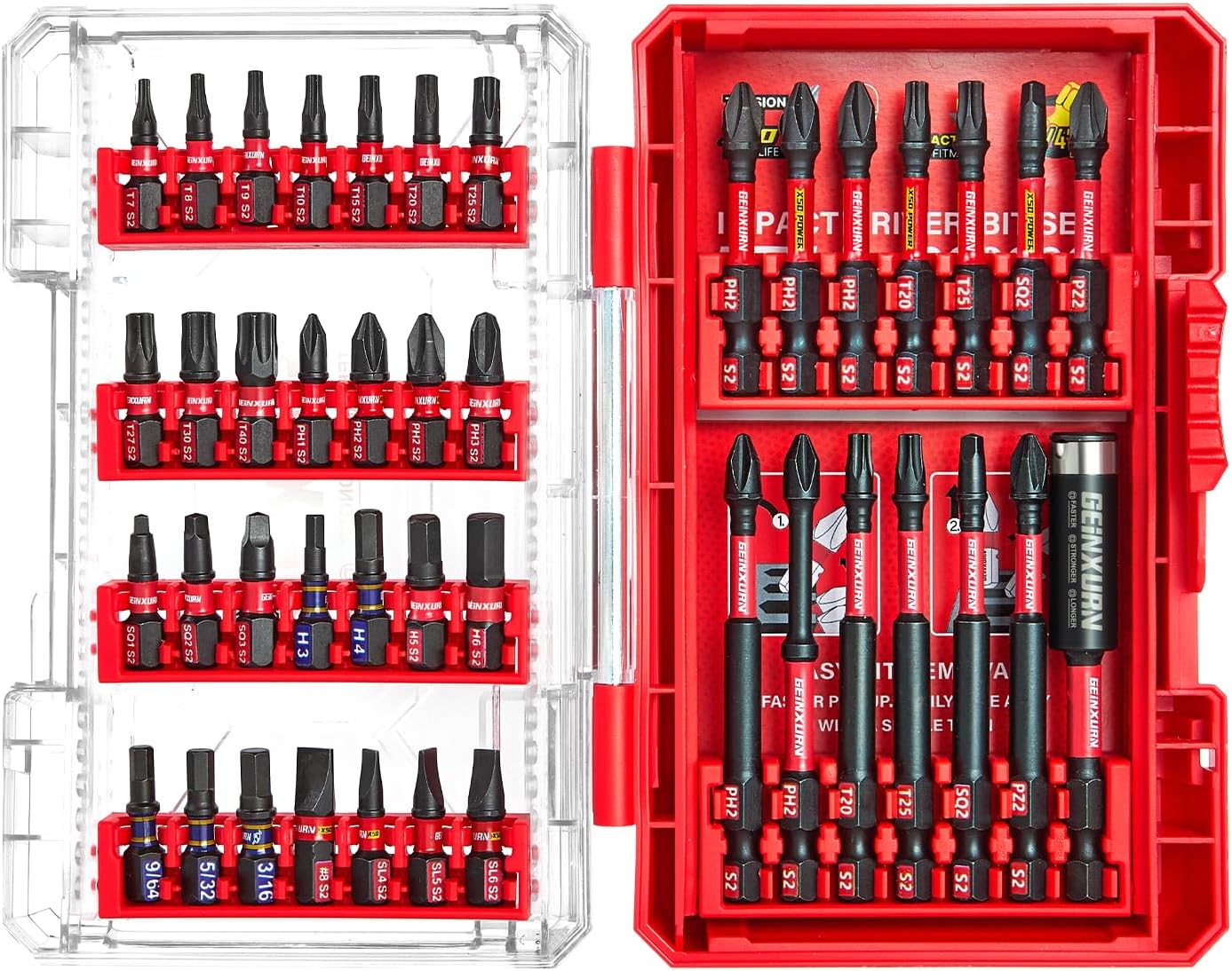 Unleashing Power: Review of Geinxurn's 42-Piece Impact Bit Set 1 Unleashing Power: Review of Geinxurn's 42-Piece Impact Bit Set