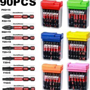 Unboxing the Geinxurn 90-Piece Impact Screwdriver Bits Set