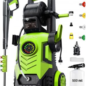 Unleashing Power: Review of the 5000PSI Touch Screen Pressure Washer