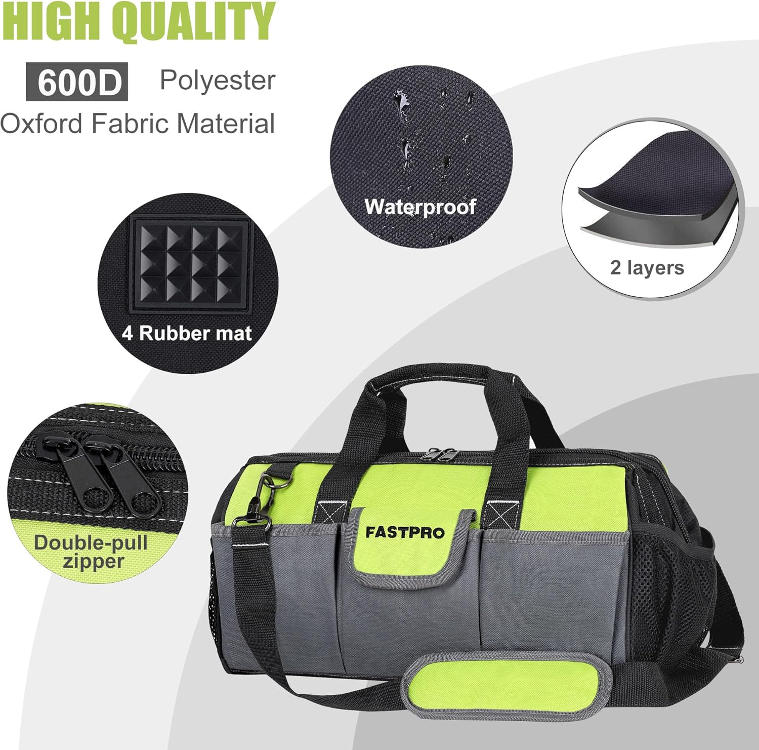 Revamp Your Tool Storage: FASTPRO 16-Inch Tool Bag Review 3 Revamp Your Tool Storage: FASTPRO 16-Inch Tool Bag Review - Image 3