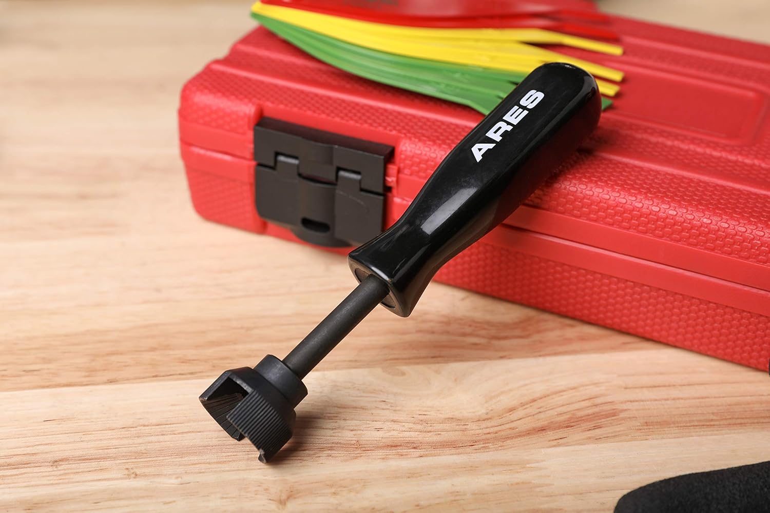 ARES Brake Spring Compressor Tool for Drum Brake Hold-Down Springs 4 ARES Brake Spring Compressor Tool for Drum Brake Hold-Down Springs - Image 4
