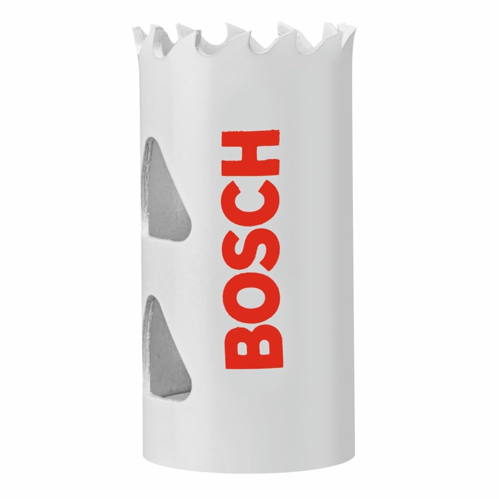 Bosch HBT100 1" M42 Bi-Metal Hole Saw - Premium Cutting Tool 1 Bosch HBT100 1 in. Bi-Metal M42 Hole Saw
