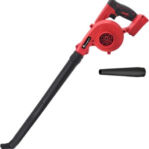Cordless Leaf Blower for Milwaukee 18V Battery Combo 2 in 1, 2 Nozzles Extended Tube, 200CFM 150MPH for Clearing Work Replace for 3017-20 (Tool Only)