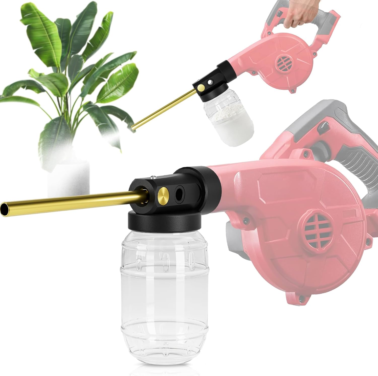 Dinftin Diatomaceous Earth Powder Duster Compatible for 0884-20 & BBL-0 Blower - 1L Capacity Garden Dust Applicator with 7.5inch Nozzle(Blower not Included) 1 Dinftin Diatomaceous Earth Powder Duster Compatible for 0884-20 & BBL-0 Blower - 1L Capacity Garden Dust Applicator with 7.5inch Nozzle(Blower not Included)