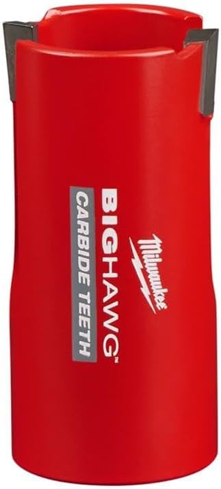 MILWAUKEE 1-3/8 in Big Hawg Carbide Hole Saw Cutter Bit 1 MILWAUKEE 1-3/8 in. Big Hawg with Car