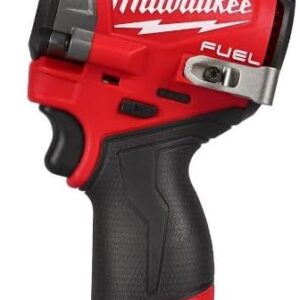 Milwaukee Storekid M12 FUEL Stubby 3/8 Inch Impact Wrench (Bare Tool) + TPT Premium cart