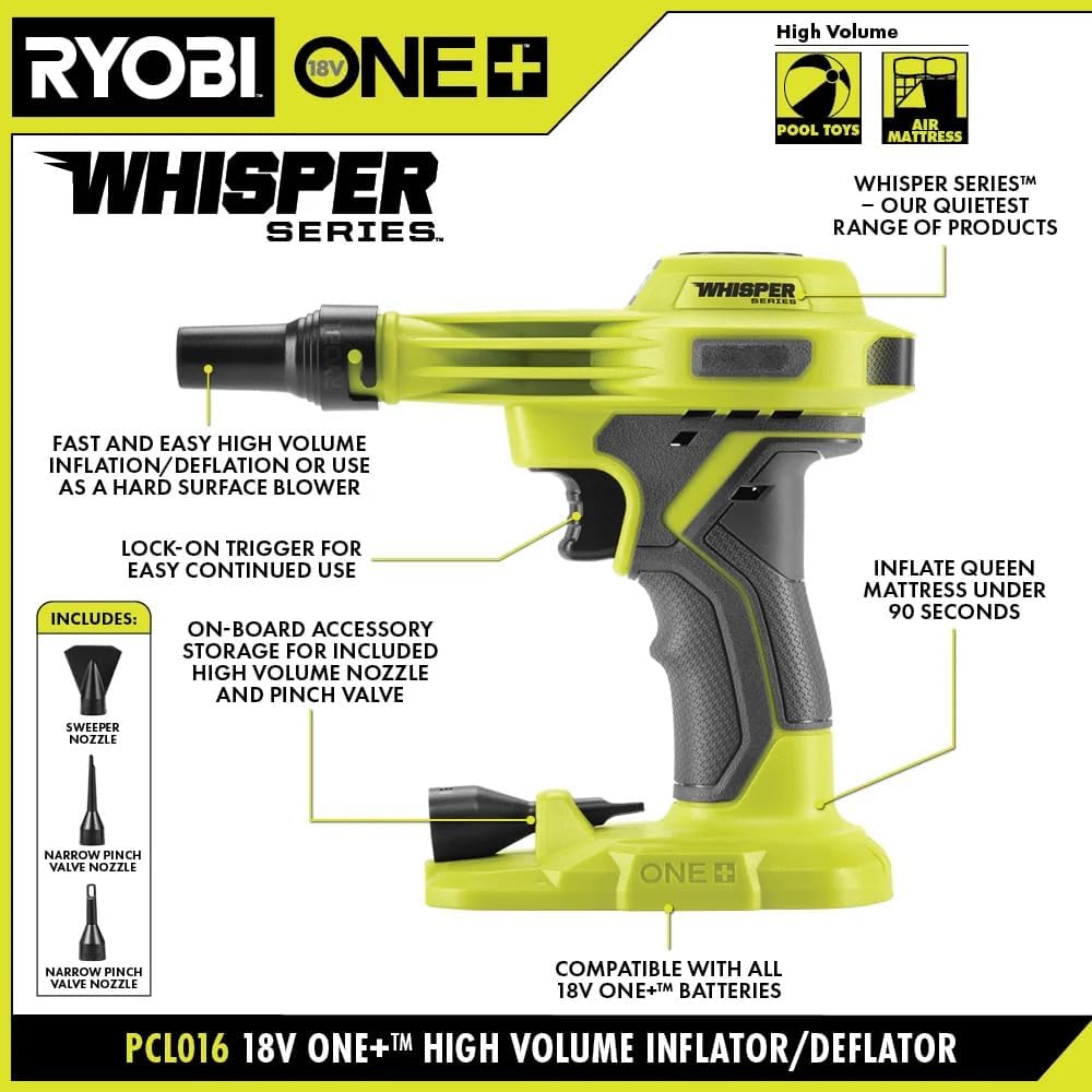 Complete Review: Ryobi One+ Inflator Kit with Battery & More 2 Complete Review: Ryobi One+ Inflator Kit with Battery & More - Image 2