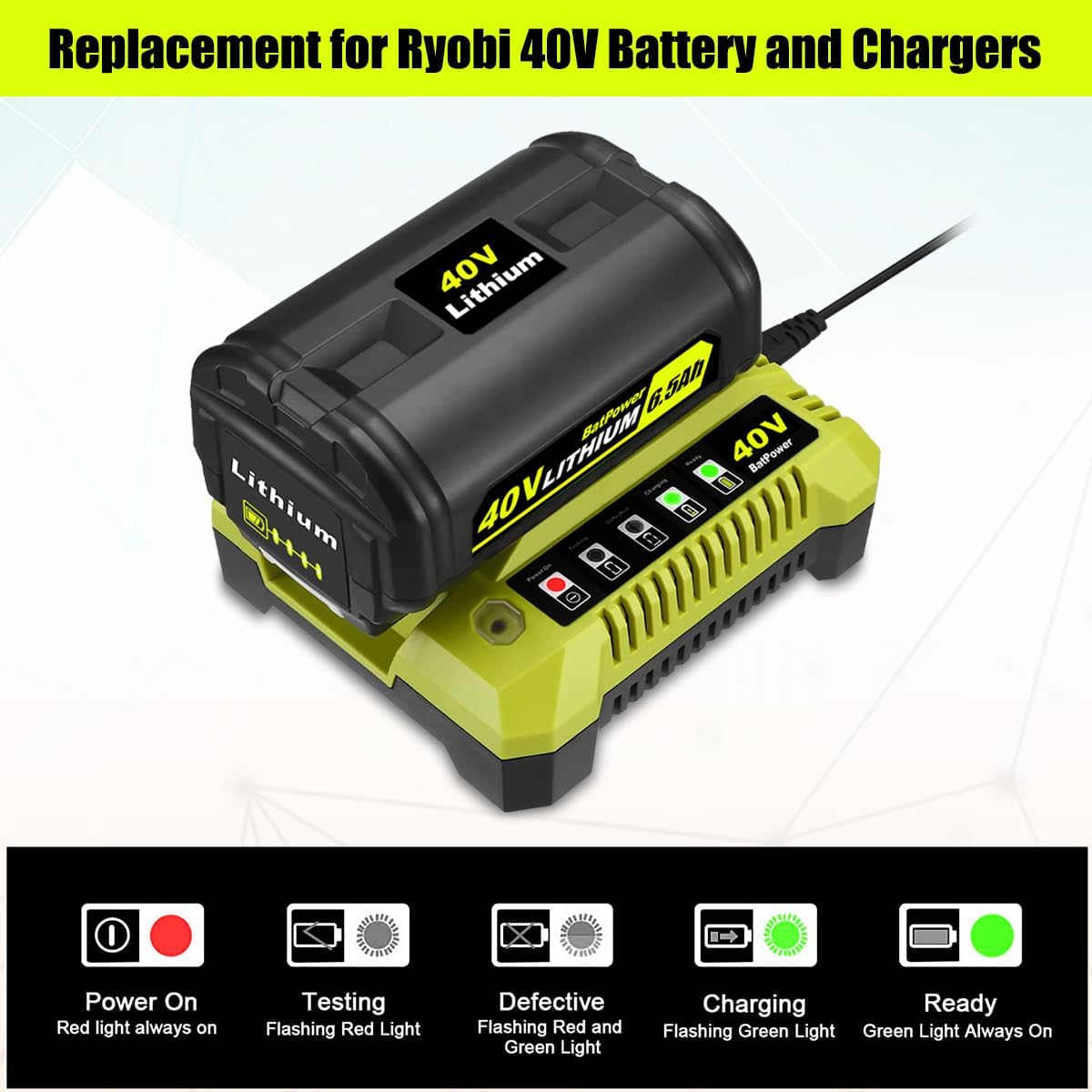 Boost Your Ryobi Tools: BatPower 2-Pack 40V Battery Review 8 Boost Your Ryobi Tools: BatPower 2-Pack 40V Battery Review - Image 8