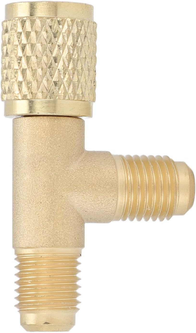 HVAC AC Vacuum Pump Quick Coupler 1/4" Tee Adapter Low Loss Fitting 7 HVAC AC Vacuum Pump Quick Coupler 1/4" Tee Adapter Low Loss Fitting - Image 7