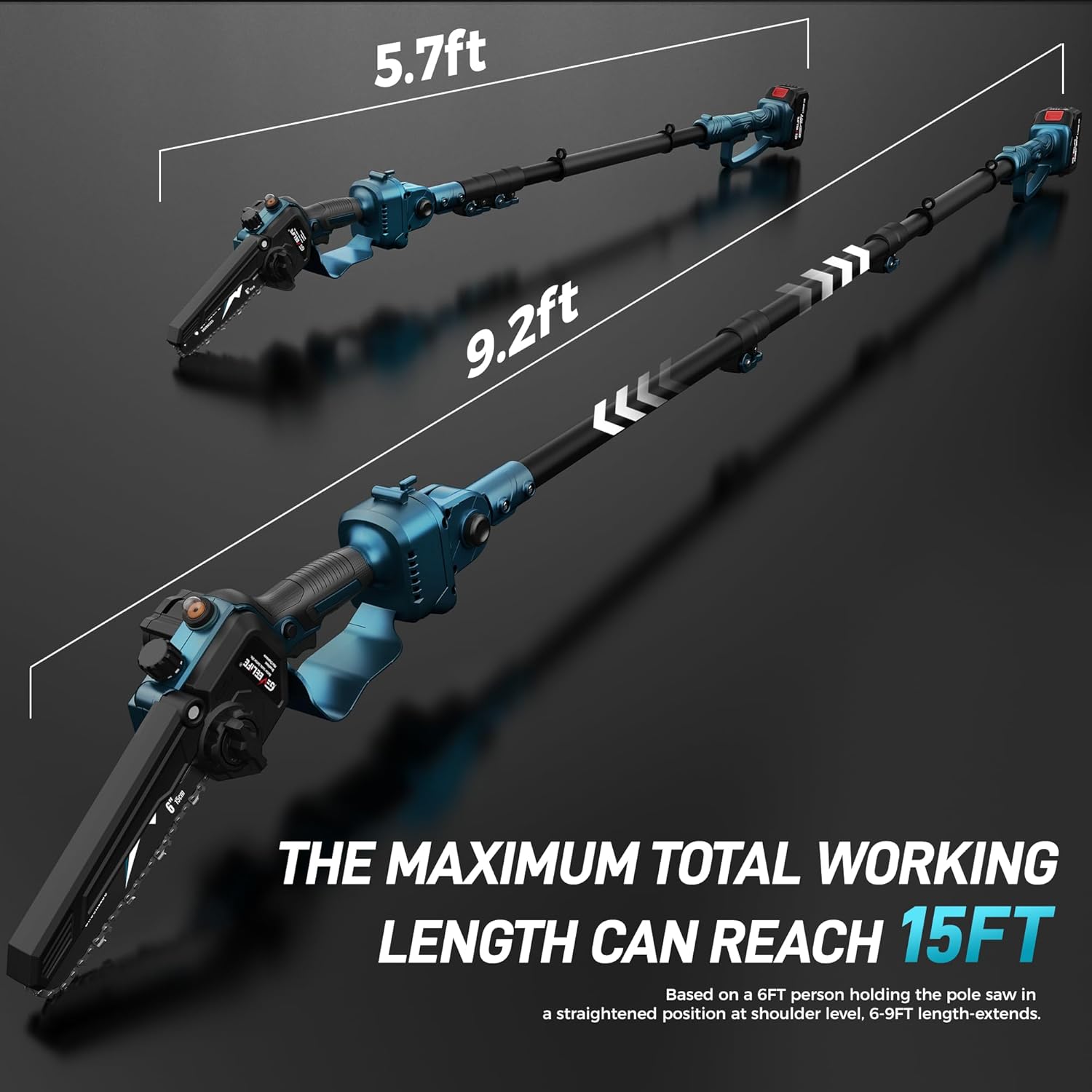 Maximize Your Tree Trimming: GEVEELIFE 2-in-1 Electric Pole Saw Review 2 Maximize Your Tree Trimming: GEVEELIFE 2-in-1 Electric Pole Saw Review - Image 2