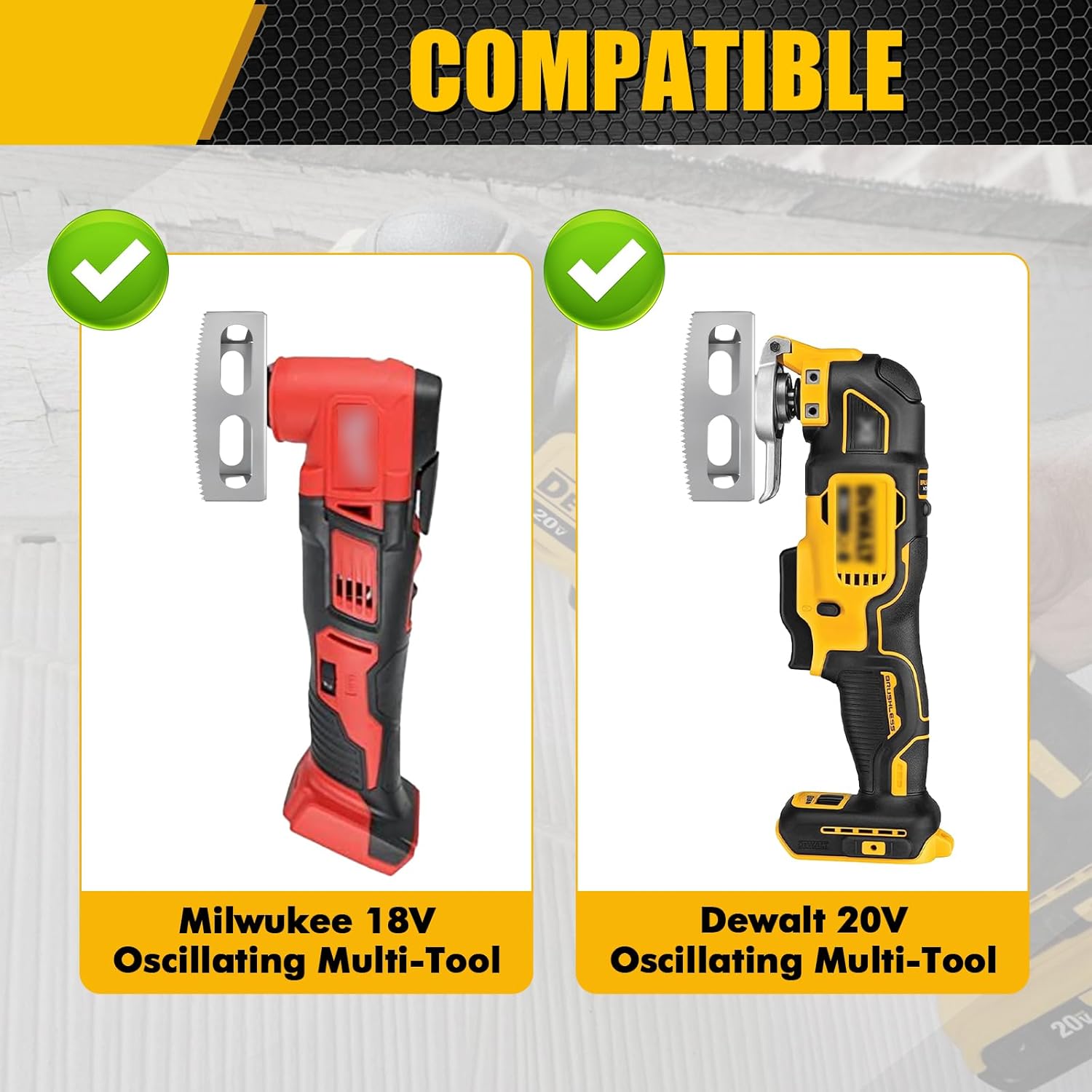 Square Slot Cutter for Dewalt 20V Milwaukee M18 Drywall Outlet Box 3 Square Slot Cutter for Dewalt 20V Milwaukee M18 Drywall Outlet Box - Image 3
