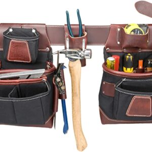Occidental Leather FatLip Tool Bag Set - XX-Large - 25 Pockets & Tool Holders - Made in USA