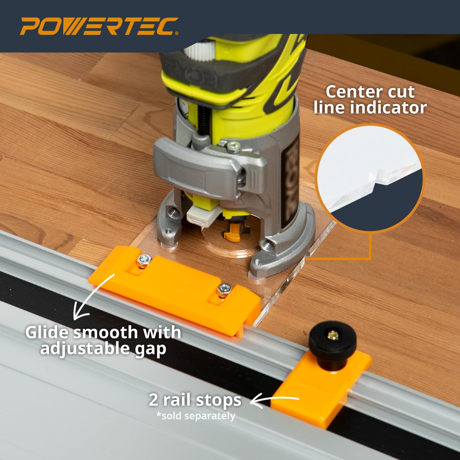 Maximize Precision: POWERTEC Router Guide Rail Adapter Review 6 Maximize Precision: POWERTEC Router Guide Rail Adapter Review - Image 6