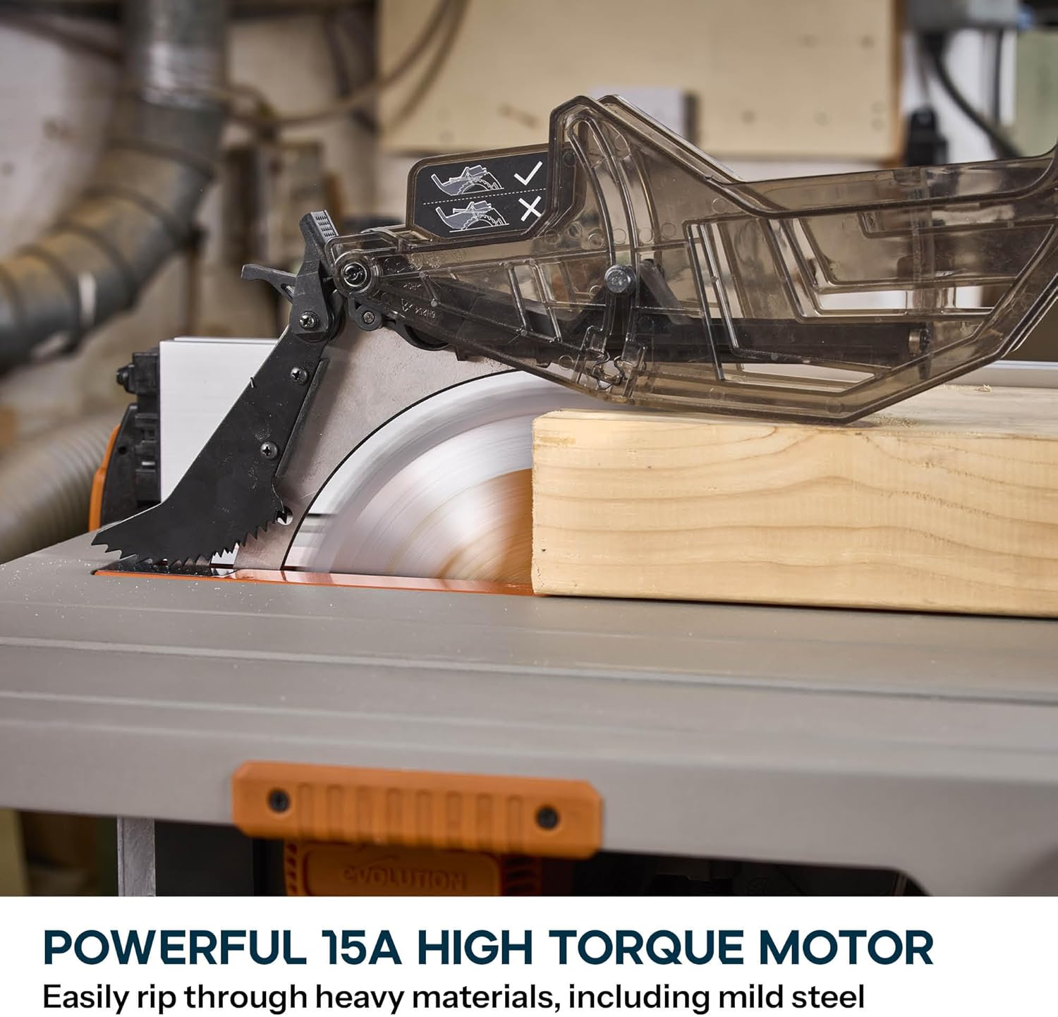 Unleashing Power: Review of the Evolution R10TS Table Saw 6 Unleashing Power: Review of the Evolution R10TS Table Saw - Image 6
