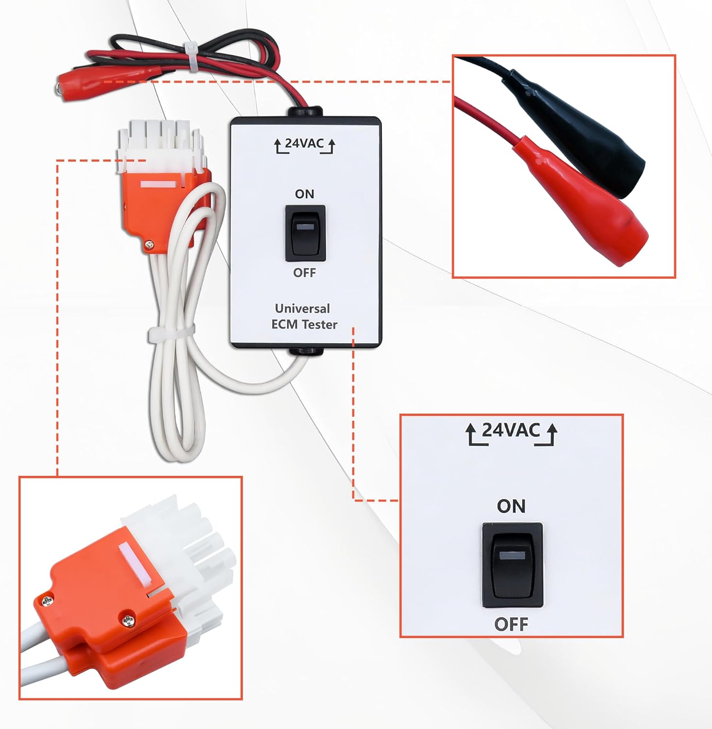 ECM Motor Diagnostic Tool Compatible with Genteq TecMate Pro 2 ECM Motor Diagnostic Tool Compatible with Genteq TecMate Pro - Image 2