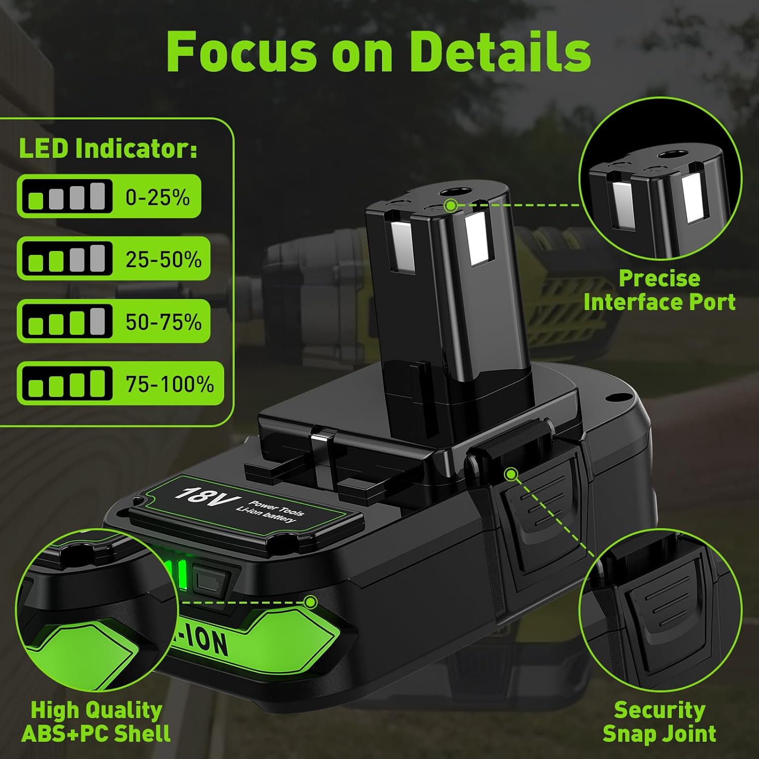 BATTOOL 4.0Ah Lithium Replacement Batteries: A Reliable Choice! 3 BATTOOL 4.0Ah Lithium Replacement Batteries: A Reliable Choice! - Image 3