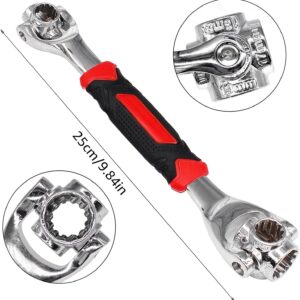 CHIQI 52-in-1 Universal Socket Wrench Set 360° Rotating Multi-Tool