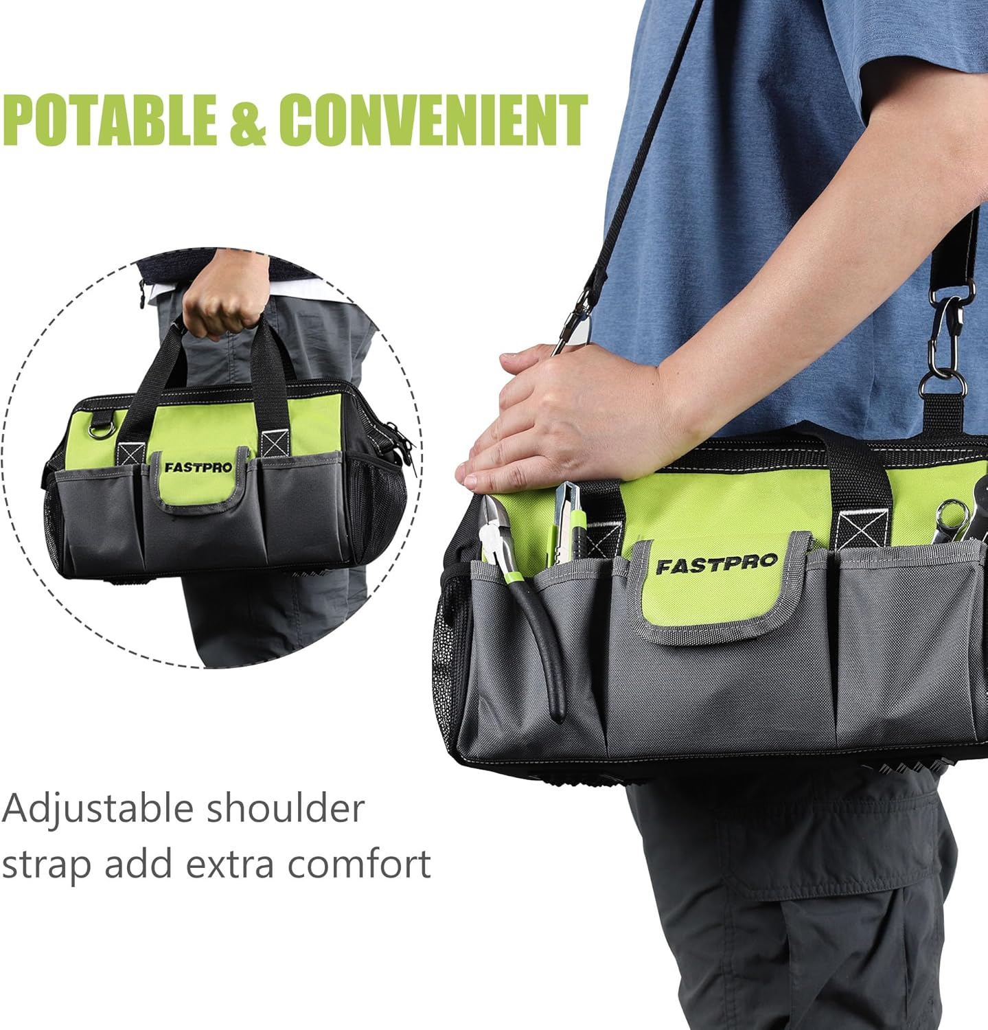 Efficient Organization: FASTPRO 13-inch Tool Bag Review 5 Efficient Organization: FASTPRO 13-inch Tool Bag Review - Image 5