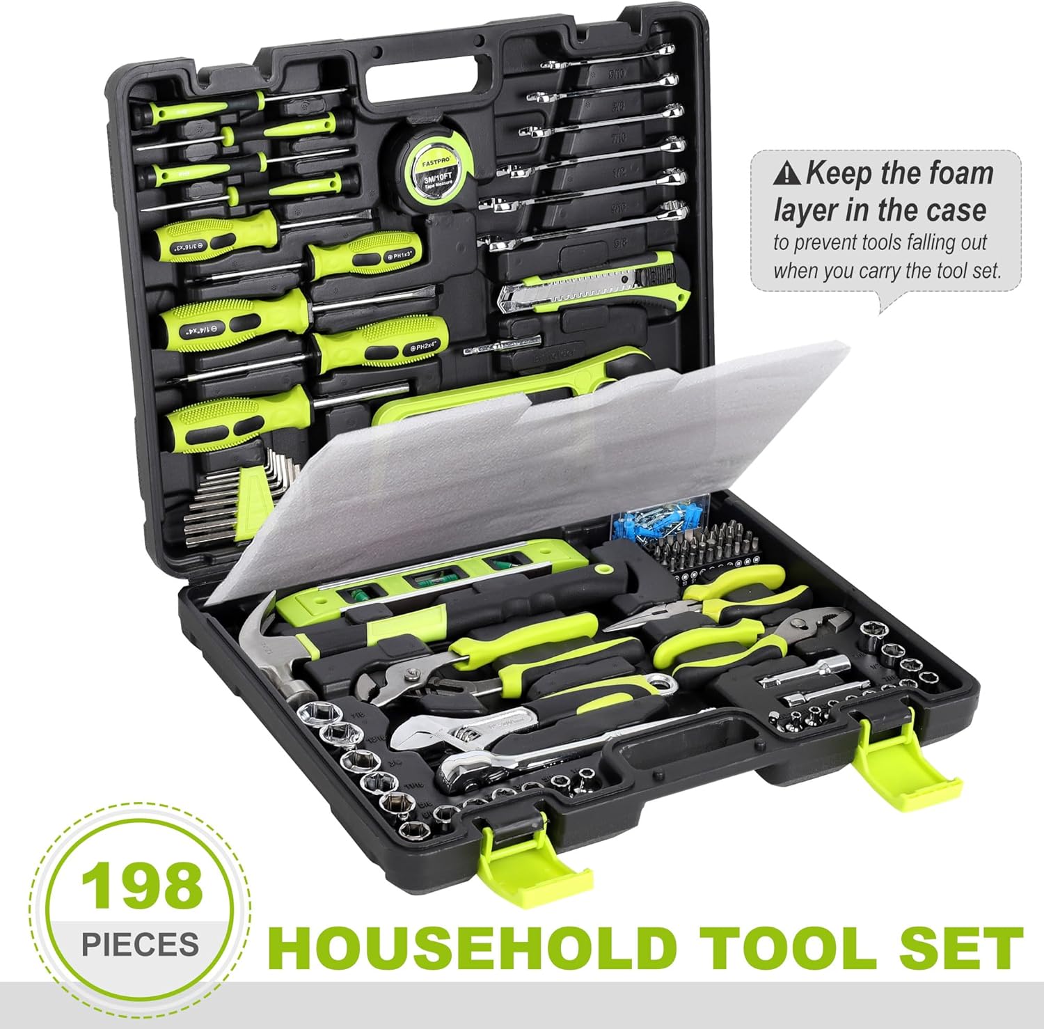 Unboxing the FASTPRO 198-Piece Tool Set: Essential for DIYers! 6 Unboxing the FASTPRO 198-Piece Tool Set: Essential for DIYers! - Image 6